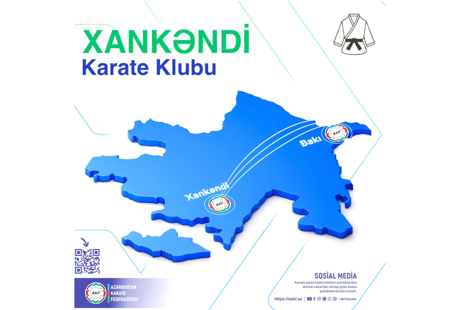 Azerbaijan Karate Federation branches out with new club in nation's Khankendi