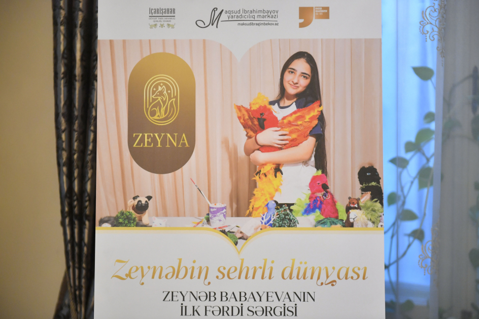 "Zeynab's Magical World" opens at Maksud Ibrahimbeyov Creativity Centre (PHOTO)