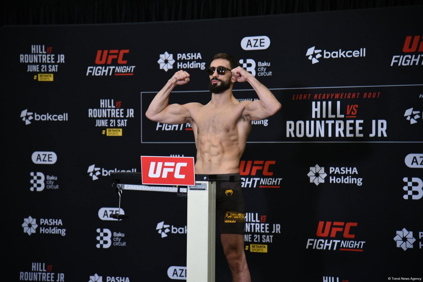 Baku hosts official weigh-in ceremony for UFC Fight Night participants (PHOTO)