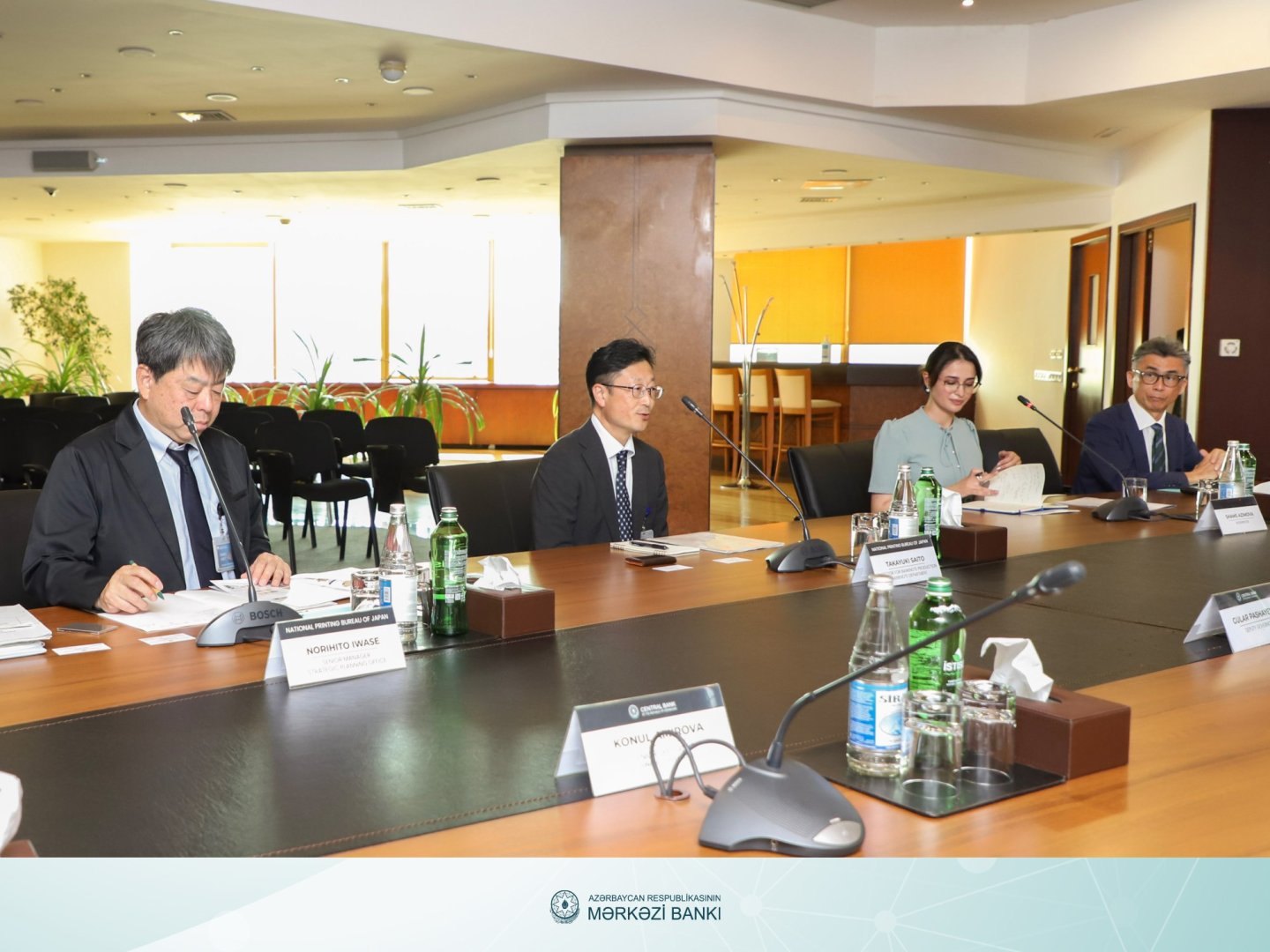 Azerbaijan's Central Bank explores partnership with Japan’s Printing Bureau (PHOTO)