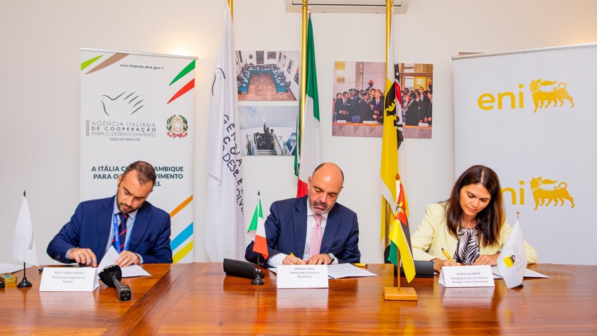 Eni, AICS to cooperate on community projects in Mozambique
