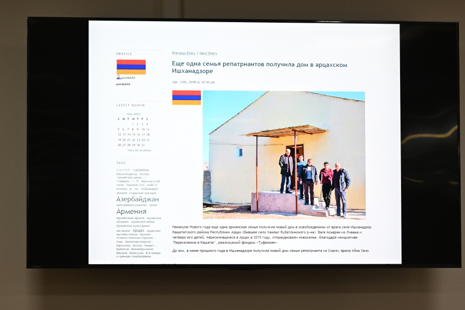 Azerbaijan updates illegal settlement facts in formerly Armenian-occupied areas (PHOTO)