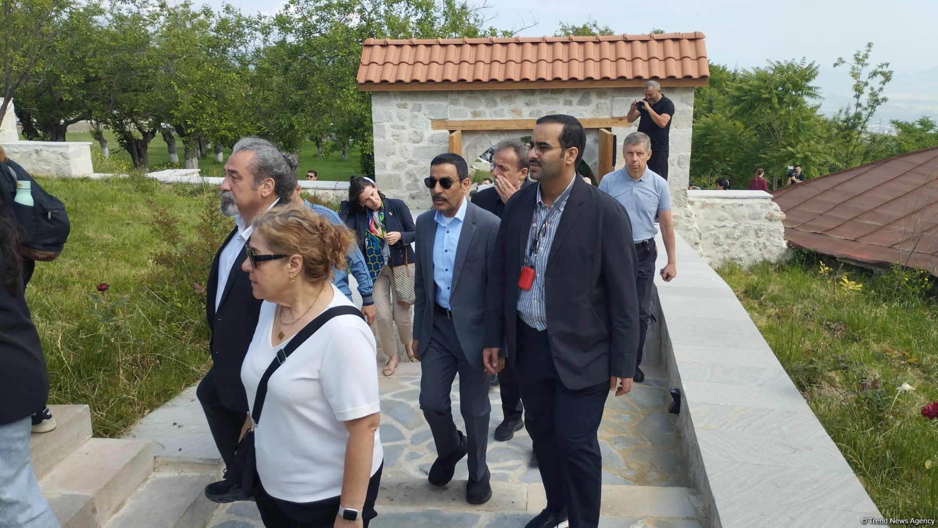 Diplomatic corps representatives arrive in Azerbaijan's Shusha (PHOTO)