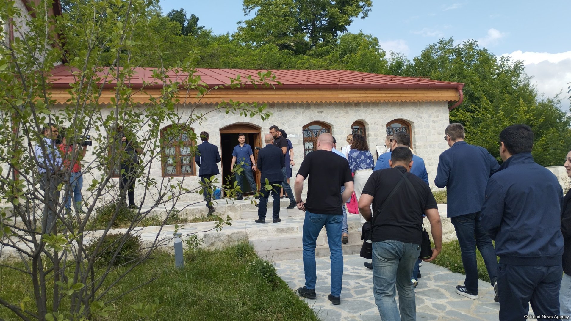 Diplomatic corps representatives arrive in Azerbaijan's Shusha (PHOTO)
