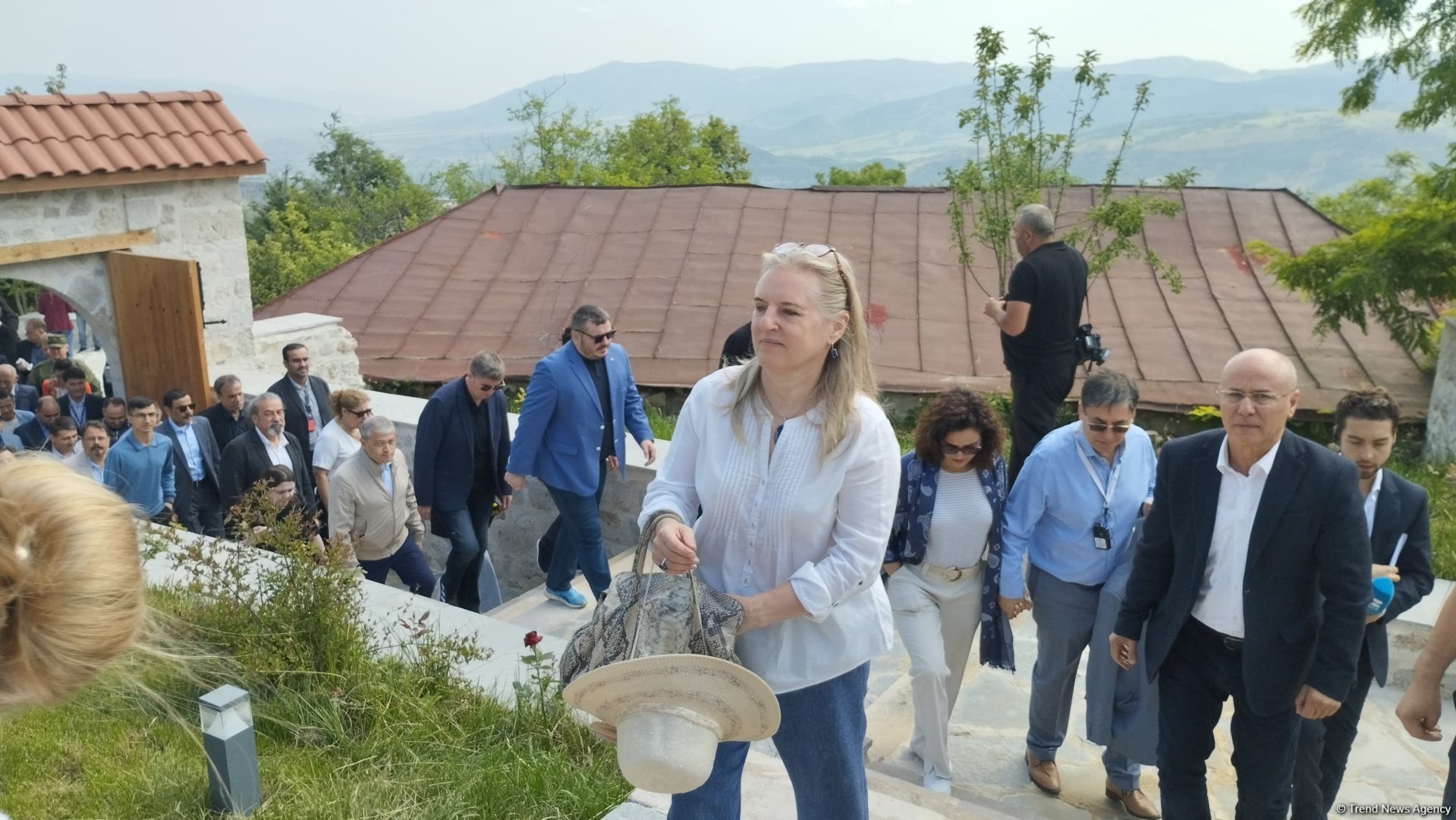 Diplomatic corps representatives arrive in Azerbaijan's Shusha (PHOTO)