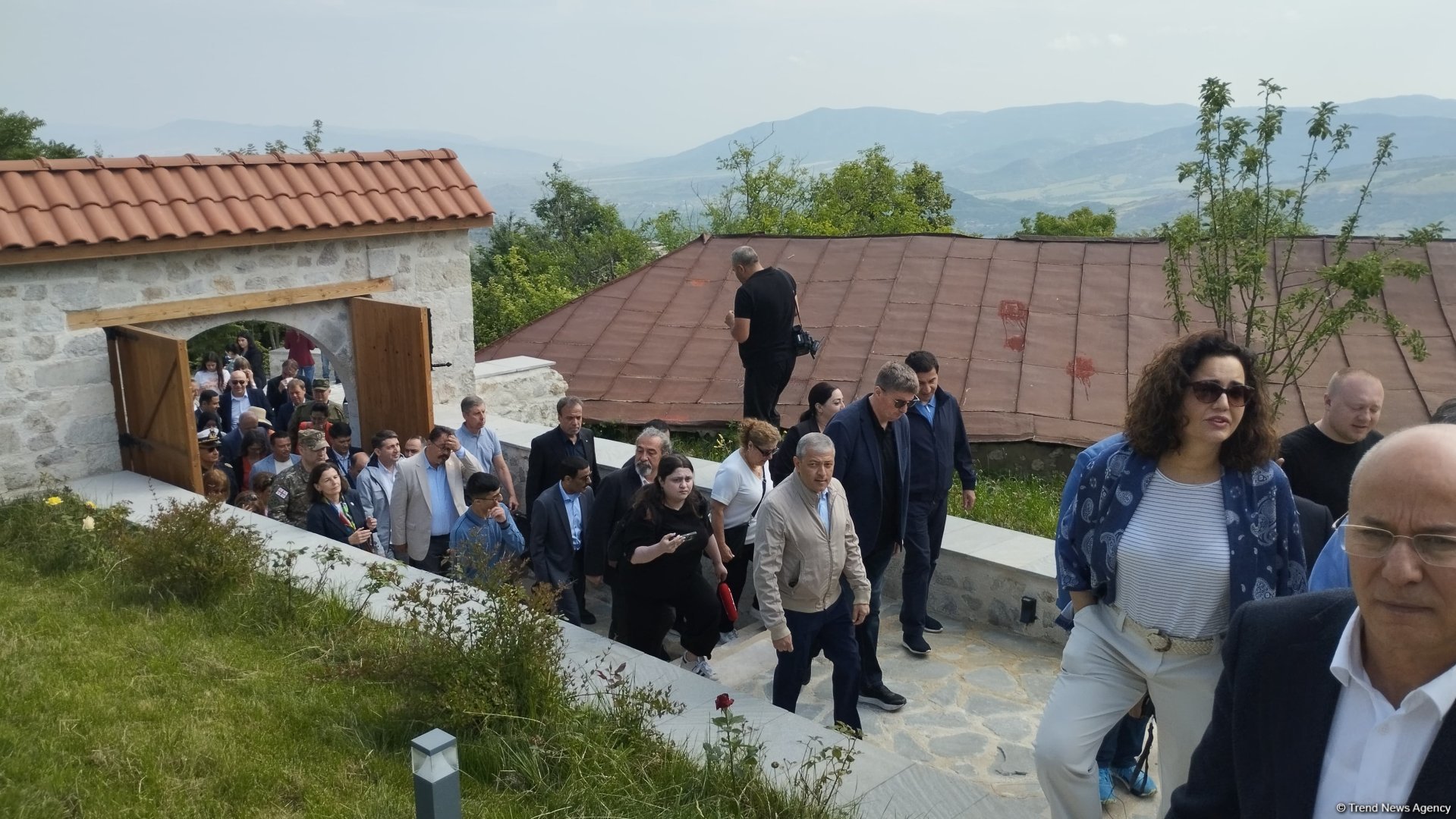 Diplomatic corps representatives arrive in Azerbaijan's Shusha (PHOTO)
