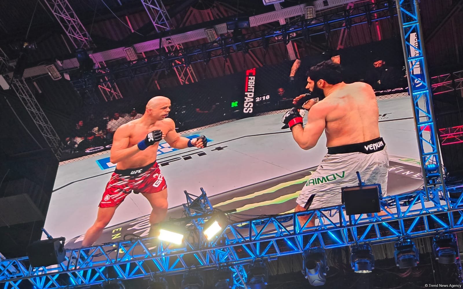 UFC Fight Night: winner of featherweight main card bout between fighters from Tajikistan and Austria determined (PHOTO)