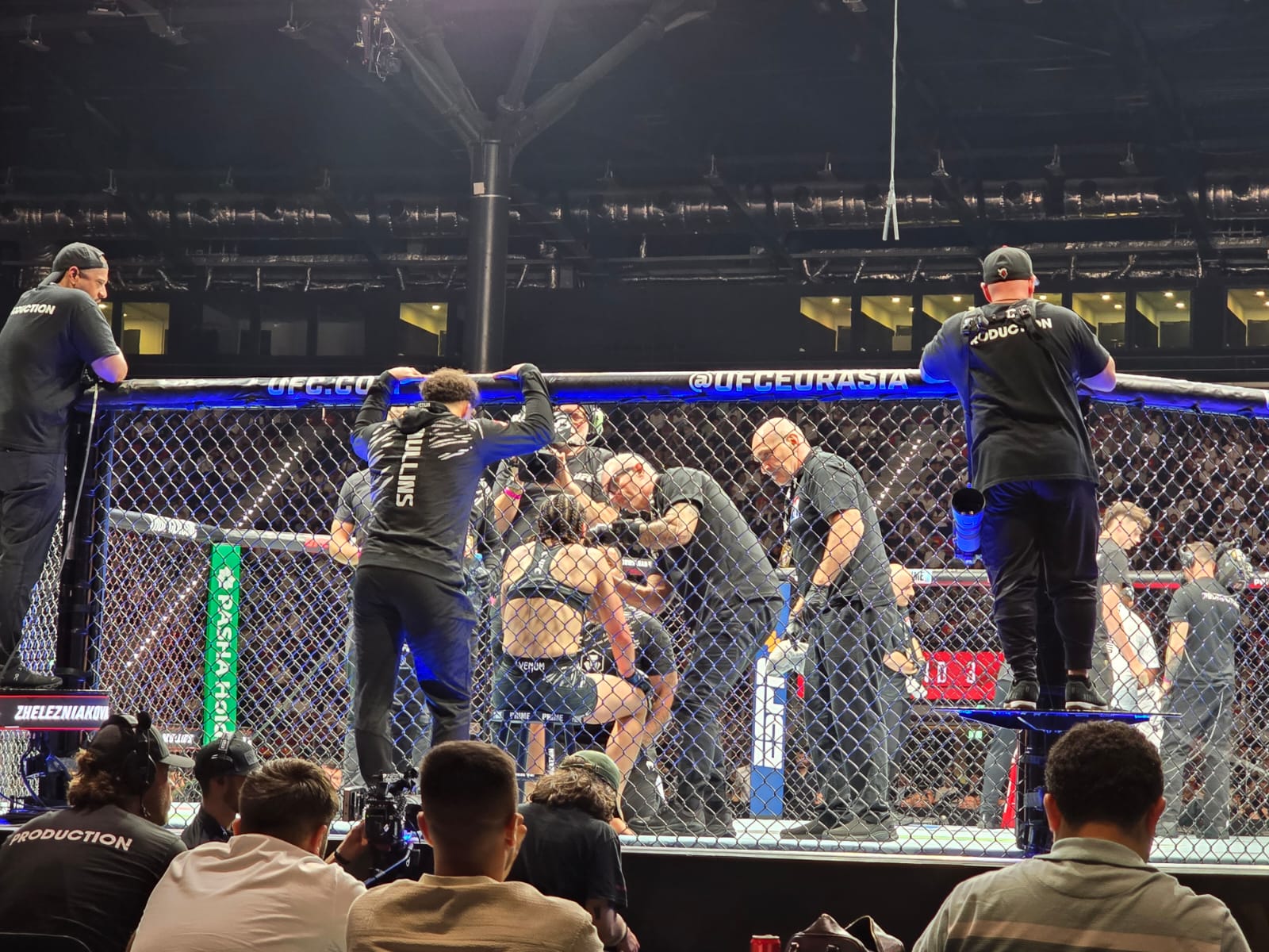 UFC Fight Night: winner of women’s featherweight preliminary bout between fighters from England and Russia determined (PHOTO)