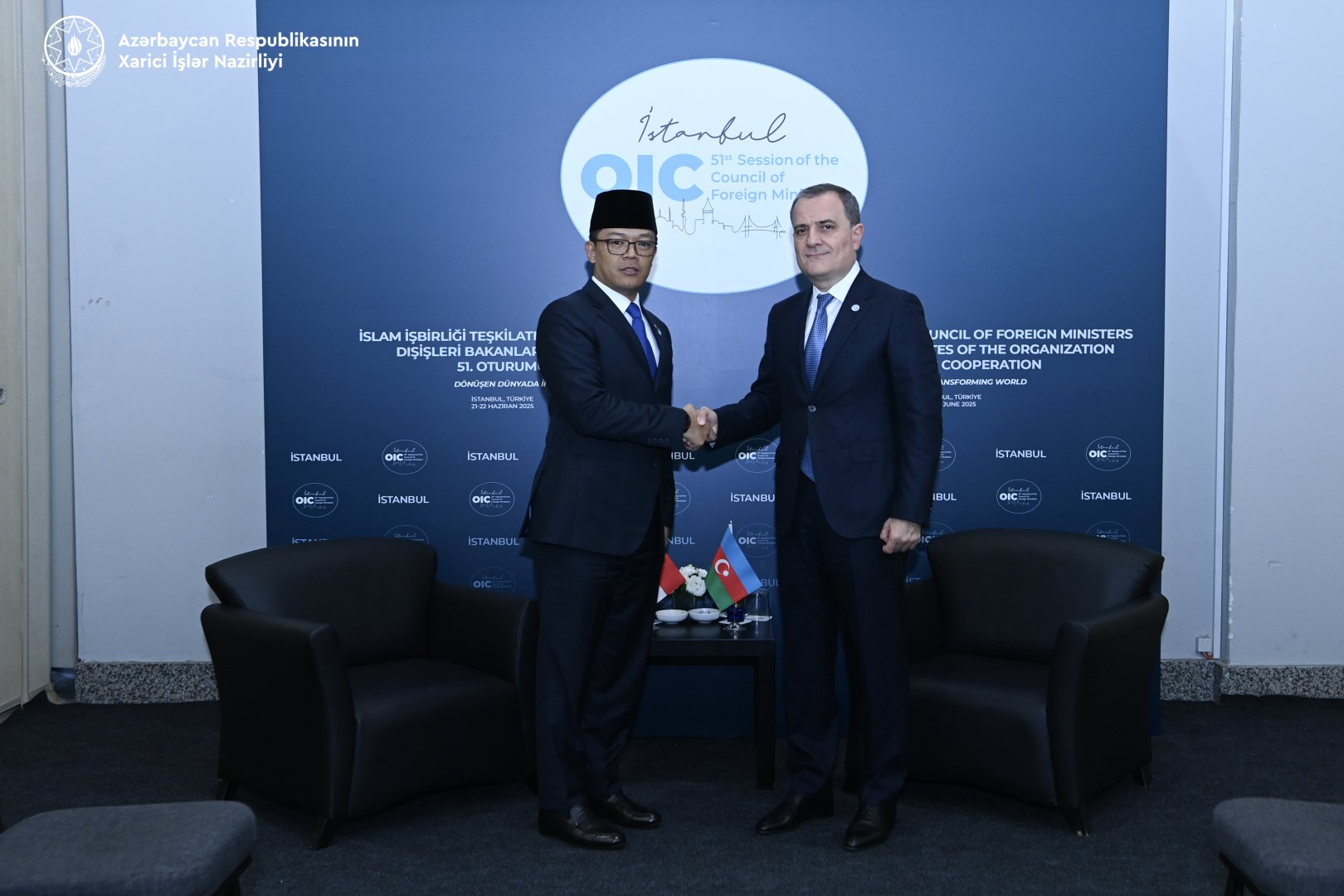 Azerbaijan, Indonesia discuss current issues on agenda of cooperation (PHOTO)