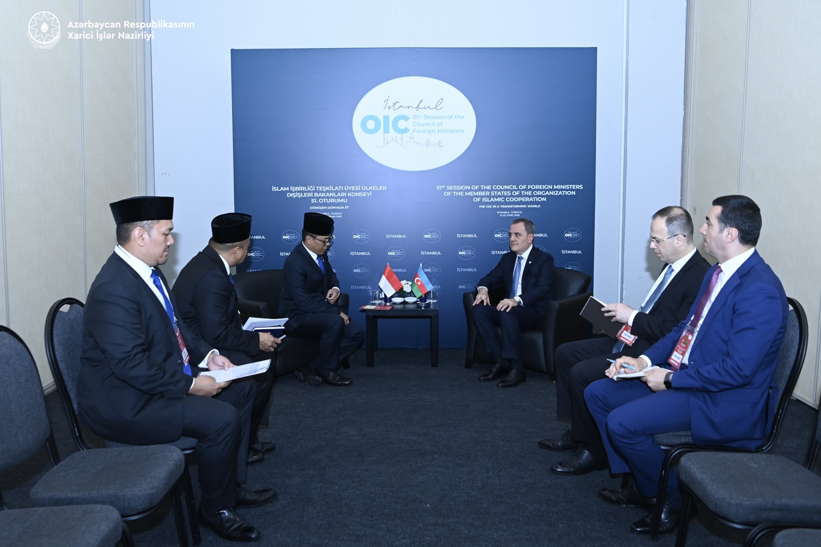 Azerbaijan, Indonesia discuss current issues on agenda of cooperation (PHOTO)