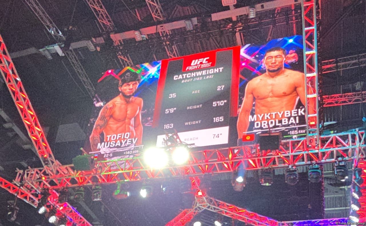 UFC Fight Night: winner of lightweight main card bout between fighters from Azerbaijan and Kyrgyzstan determined (PHOTO)