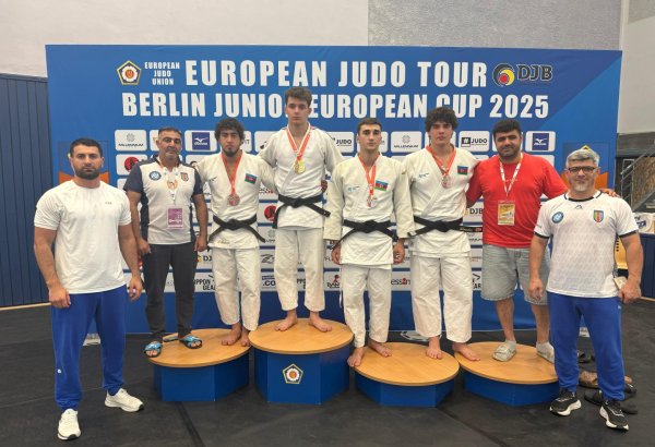 Azerbaijani judokas shine at European Youth Judo Cup in Berlin