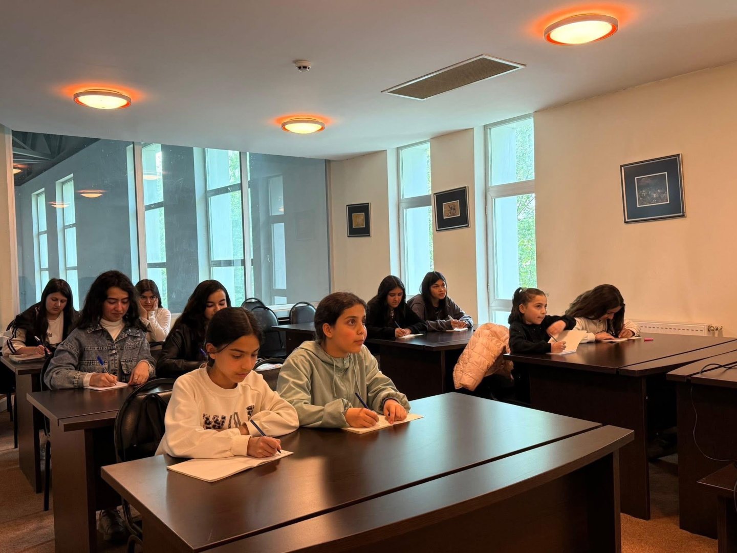 Summer School keeps up running at Integration Center for Azerbaijanis of Georgia (PHOTO)
