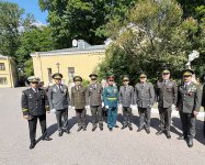 Azerbaijani military personnel graduating in Russia receive diplomas (PHOTO)