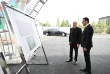 President Ilham Aliyev inspects construction progress of Yevlakh Olympic Sports Complex (PHOTO)