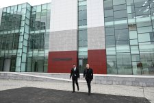 President Ilham Aliyev inspects construction progress of Yevlakh Olympic Sports Complex (PHOTO)