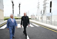 President Ilham Aliyev attends inauguration of “Yevlakh” Junction Substation and Regional Training and Laboratory Center (PHOTO)