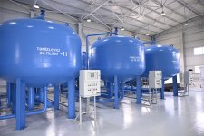 President Ilham Aliyev attends inauguration of sand-free filter water treatment facility in Yevlakh (PHOTO)