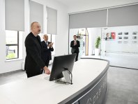 President Ilham Aliyev attends inauguration of Central Aran Regional SCADA Control Center in Yevlakh (PHOTO)