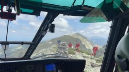 Bulgarian Air Force conducts mountain evacuation under extreme conditions (PHOTO)