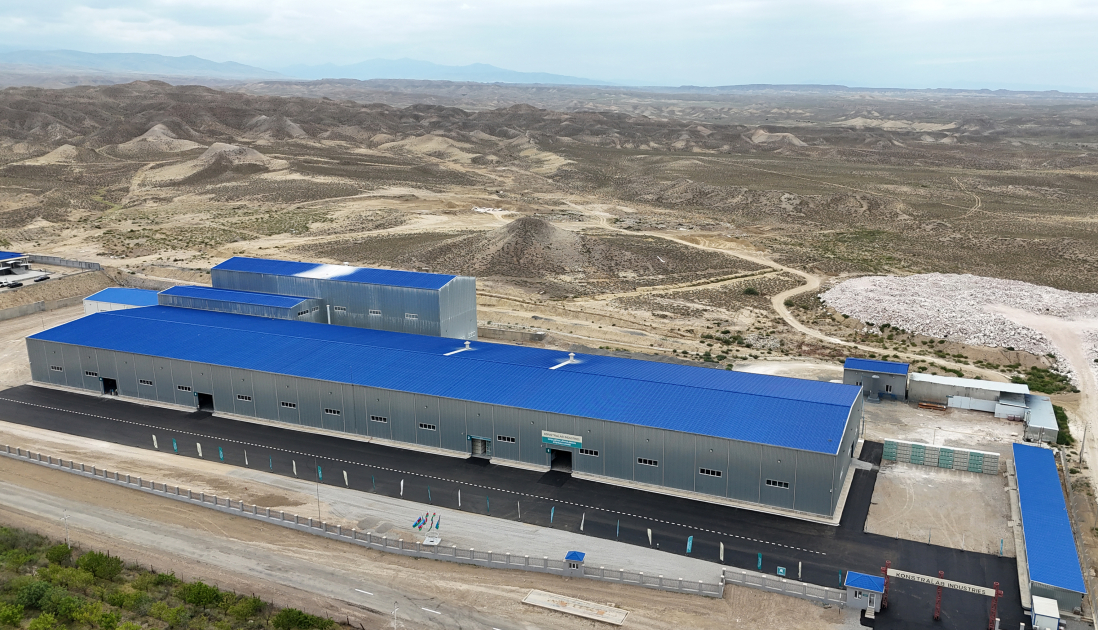 President Ilham Aliyev attends inauguration of construction materials production facility in Goranboy (PHOTO)