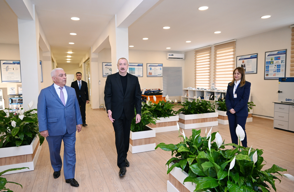 President Ilham Aliyev attends inauguration of “Yevlakh” Junction Substation and Regional Training and Laboratory Center (PHOTO)