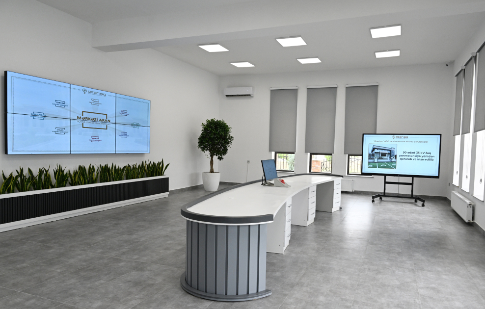 President Ilham Aliyev attends inauguration of Central Aran Regional SCADA Control Center in Yevlakh (PHOTO)