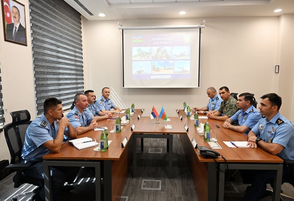 Air Force whizzes from Azerbaijan and Serbia joining forces for face-to-face powwow