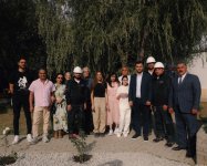 Heydar Aliyev Foundation VP Leyla Aliyeva and Head of Baku Media Center Arzu Aliyeva visit Altiaghaj National Park (PHOTO)