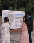 Heydar Aliyev Foundation VP Leyla Aliyeva and Head of Baku Media Center Arzu Aliyeva visit Altiaghaj National Park (PHOTO)