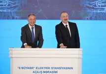 President Ilham Aliyev attends inauguration of “8 November” Power Plant in Mingachevir (PHOTO/VIDEO)