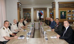 Turkish National Defense University delegation visits Azerbaijan (PHOTO)