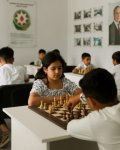 Heydar Aliyev Foundation VP Leyla Aliyeva, Head of the Baku Media Center Arzu Aliyeva participate in opening ceremony of Children’s and Youth Sports and Chess School in Khizi (PHOTO)