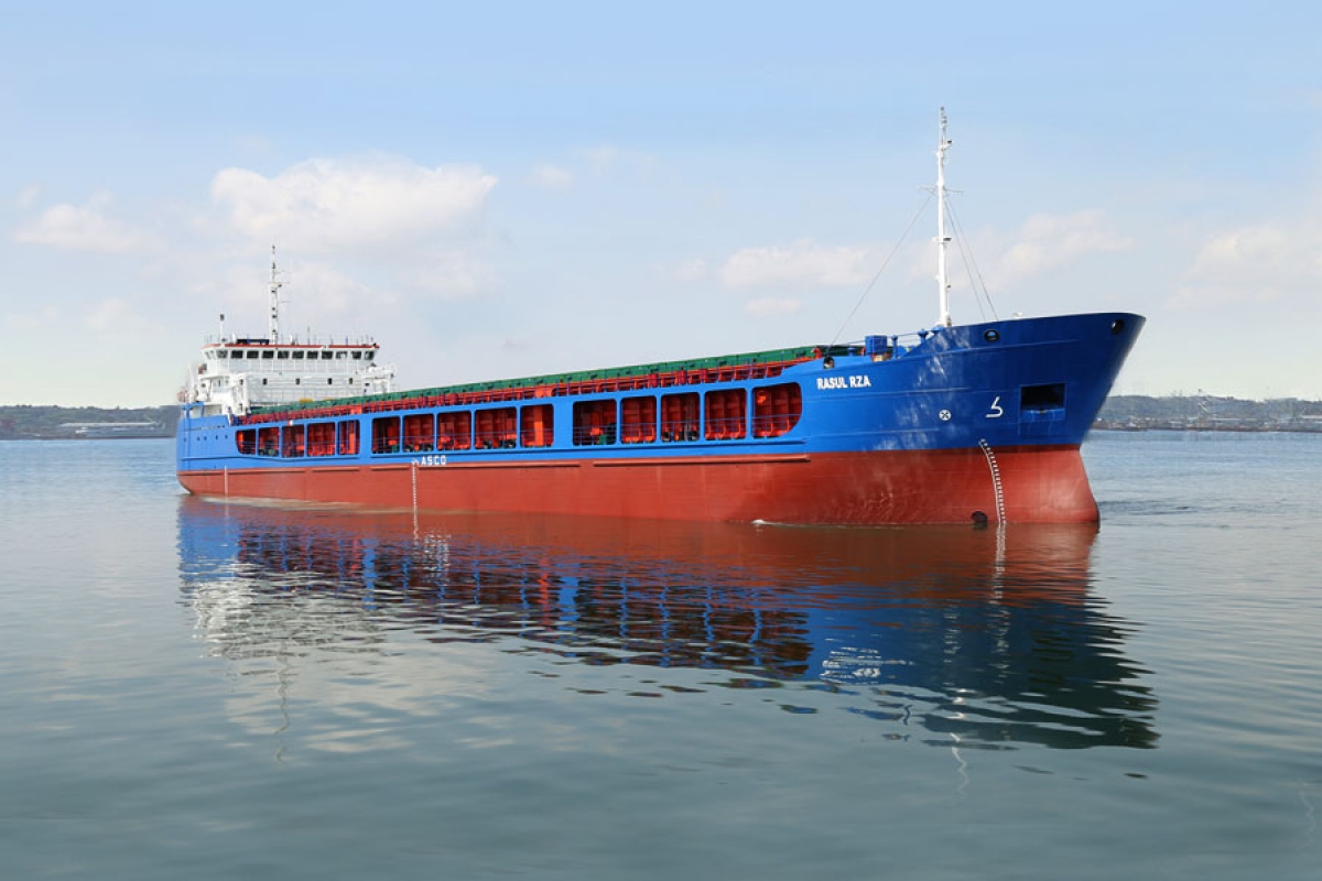 ASCO's “Rasul Rza” cargo ship returns to service after thorough tune-up