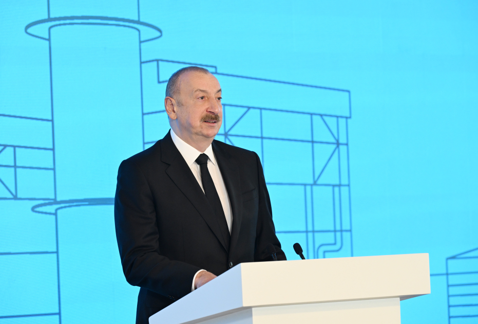 President Ilham Aliyev attends inauguration of “8 November” Power Plant in Mingachevir (PHOTO/VIDEO)
