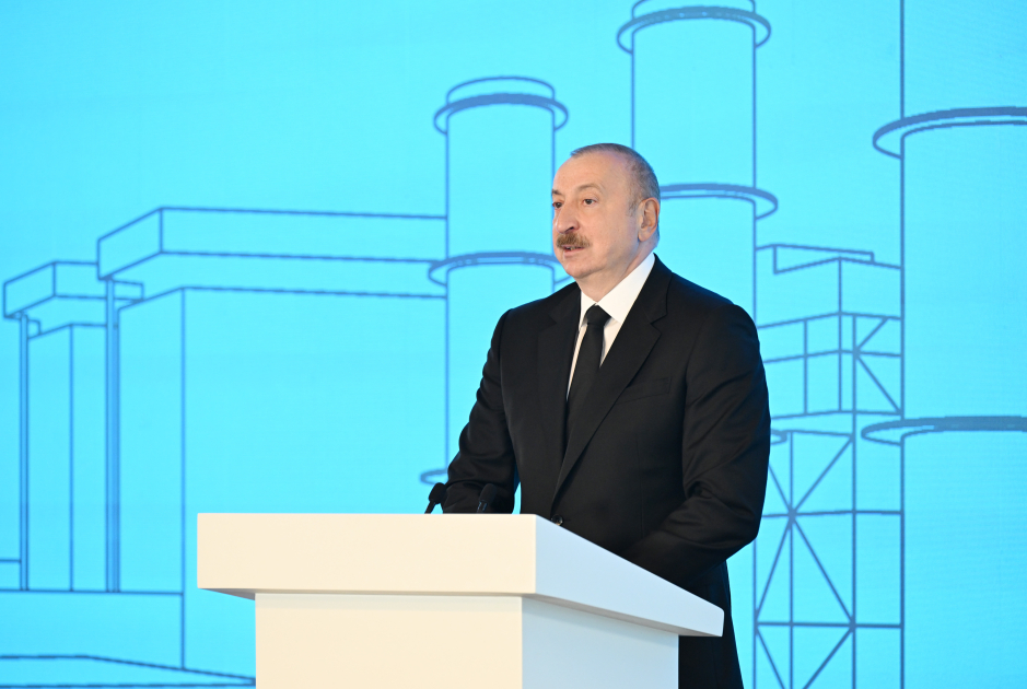 President Ilham Aliyev attends inauguration of “8 November” Power Plant in Mingachevir (PHOTO/VIDEO)