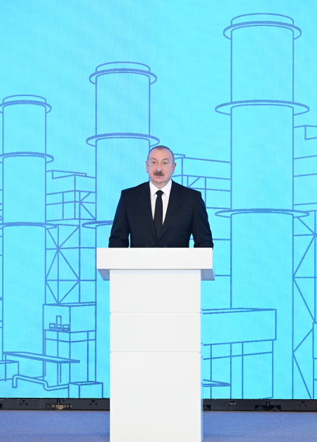 President Ilham Aliyev attends inauguration of “8 November” Power Plant in Mingachevir (PHOTO/VIDEO)