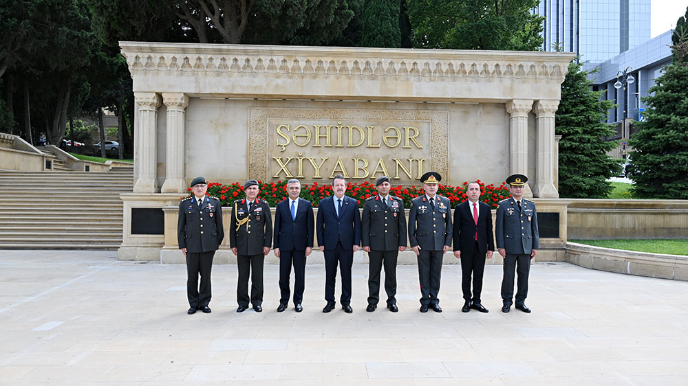 Turkish National Defense University delegation visits Azerbaijan (PHOTO)