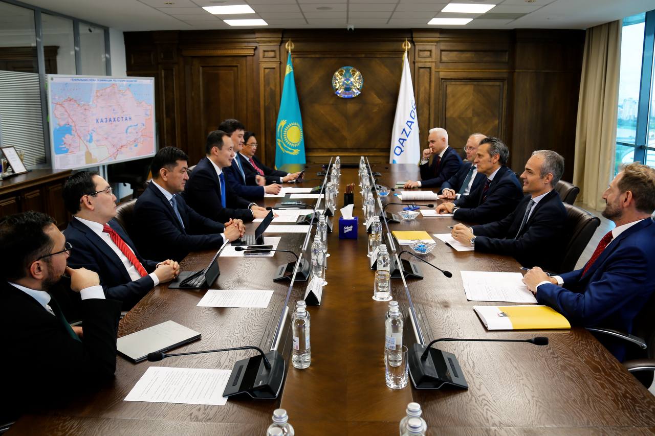 QazaqGaz and Eni discuss expansion of gas cooperation in Kazakhstan