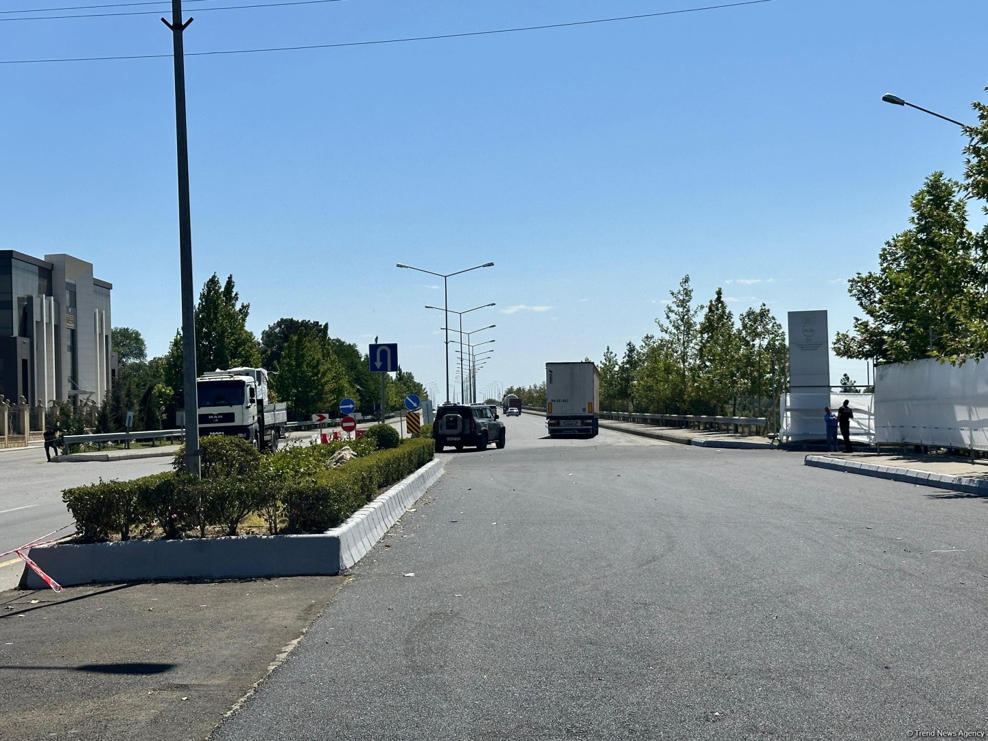 Azerbaijan portrays work progress on Baku-Alat-Gazakh-Georgia state border highway (PHOTO)
