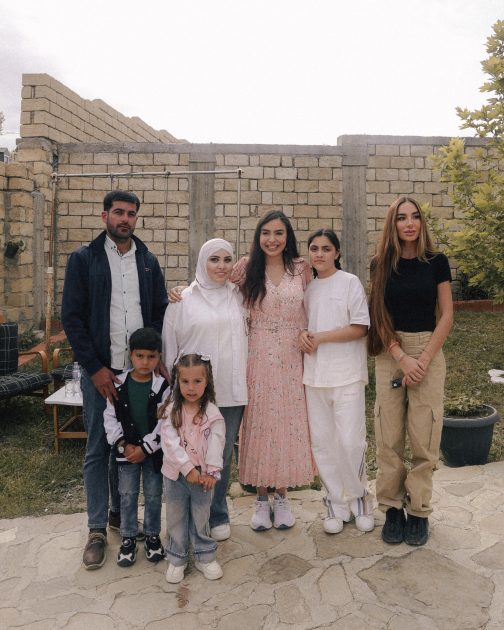 Heydar Aliyev Foundation VP Leyla Aliyeva, Head of Baku Media Center Arzu Aliyeva meet participant of "Young Beekeeper" project in Khizi (PHOTO)
