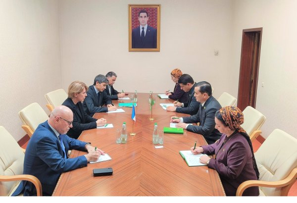 Turkmen, French officials discuss energy and agricultural development