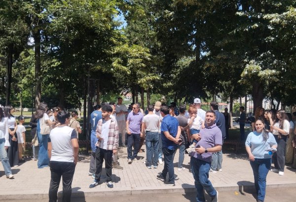 Azerbaijan's Qarabag FC players visit Khankendi (PHOTO)
