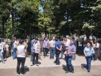 Azerbaijan's Qarabag FC players visit Khankendi (PHOTO)