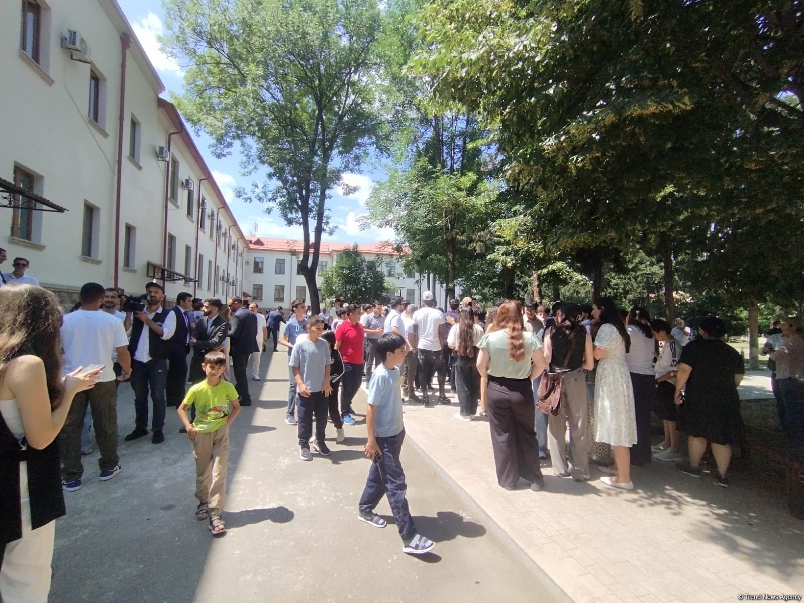 Azerbaijan's Qarabag FC players visit Khankendi (PHOTO)