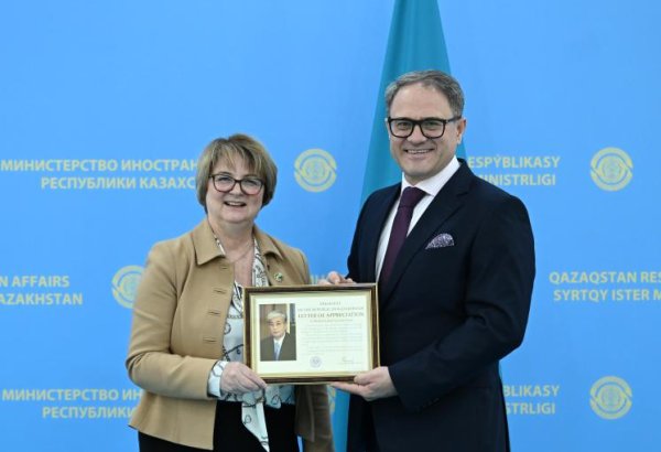 UK ambassador to Kazakhstan concludes diplomatic mission