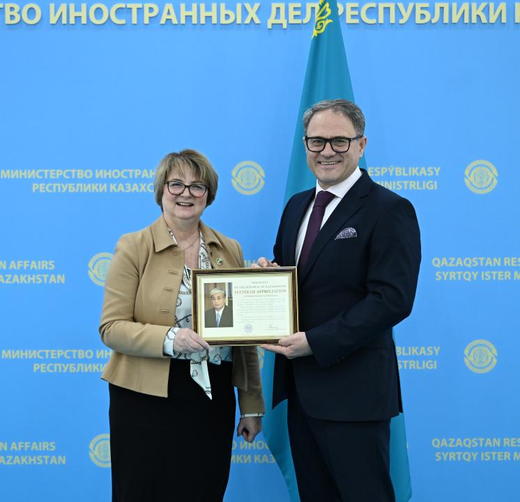 UK ambassador to Kazakhstan concludes diplomatic mission