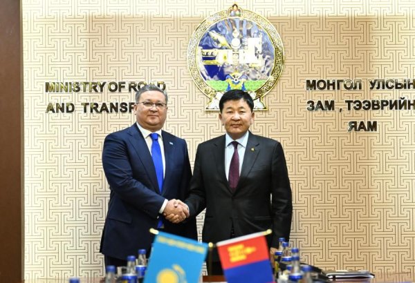 Kazakhstan, Mongolia push for closer transport links via Middle Corridor