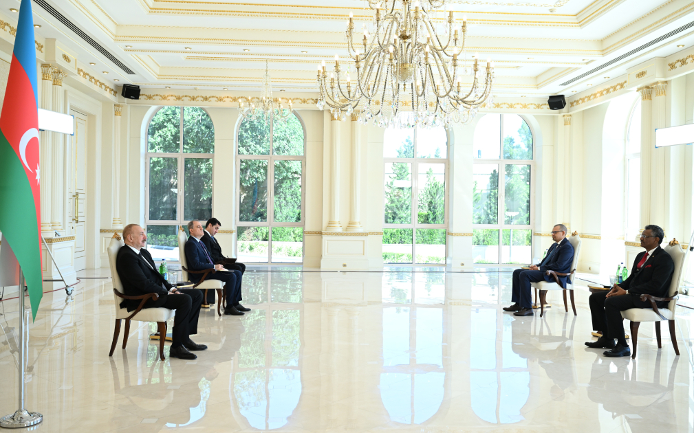 President Ilham Aliyev receives credentials of new ambassador of Sudan to Azerbaijan (PHOTO/VIDEO)