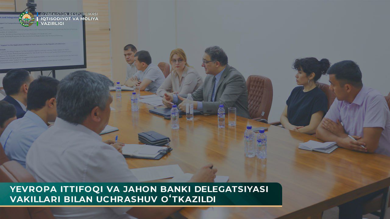 Uzbekistan advances NSDI project with EU and World Bank support